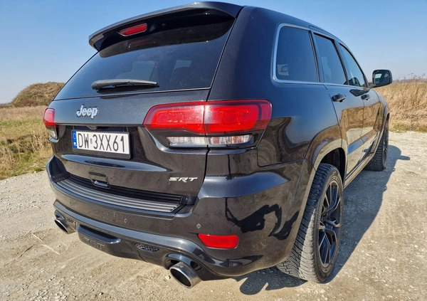 Jeep Grand Cherokee cena 148900 przebieg: 186000, rok produkcji 2014 z Wrocław małe 781